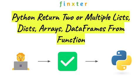 python return 2 lists.